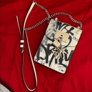 DKNY North South Graffiti Crossbody bag